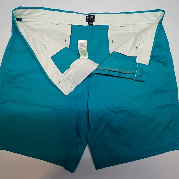 J.Crew Men’s 9” Classic Fit Shorts | Size 38 | Teal Blue - Picture 7 of 7